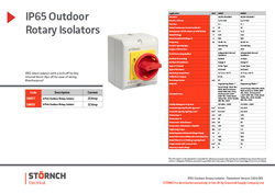 IP65 Outdoor Rotary Isolator Data Sheet.pdf