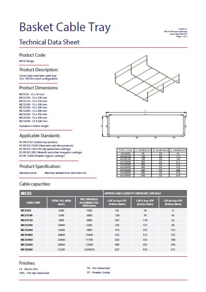 GMBTR_Basket_Tray_MC55 Technical Document.pdf