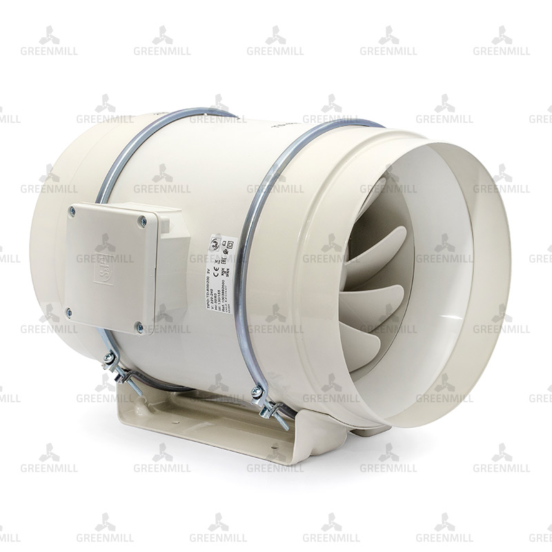 100mm Mixed Flow In-Line Fan