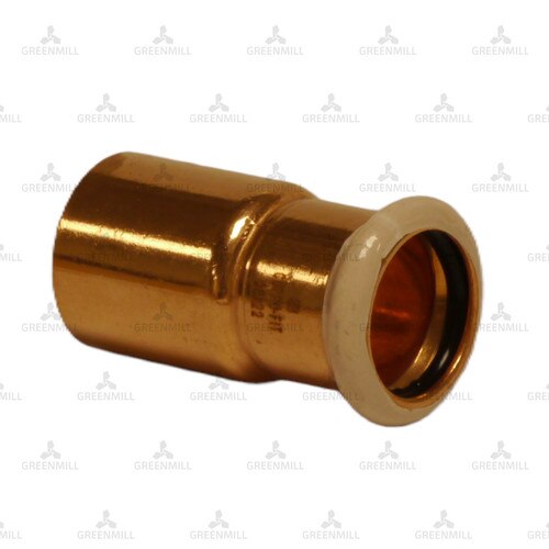 Reducer Transition 28mm x 22mm Copper Press Fit Fitting Reducer - M-Profile