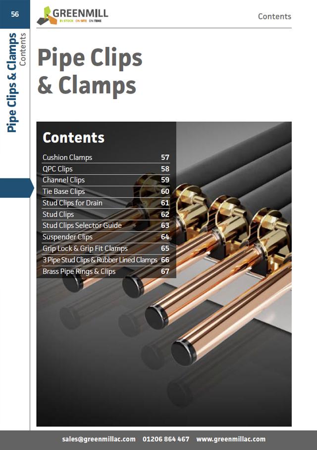 Pipe Clips & Clamps
