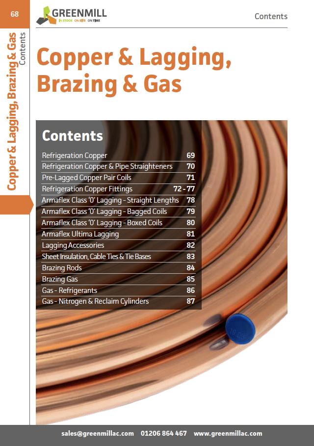 Copper & Lagging, Brazing & Gas