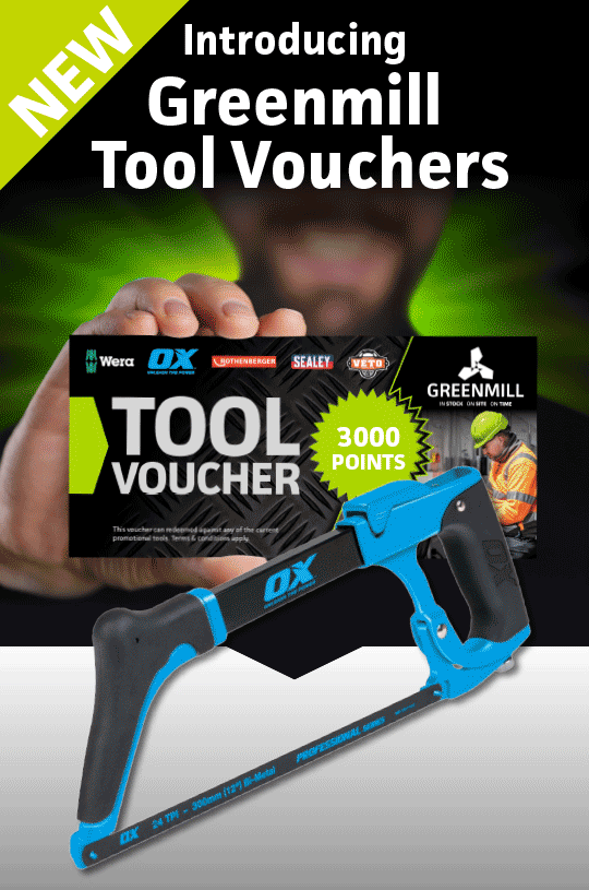 Greenmill Tool Vouchers